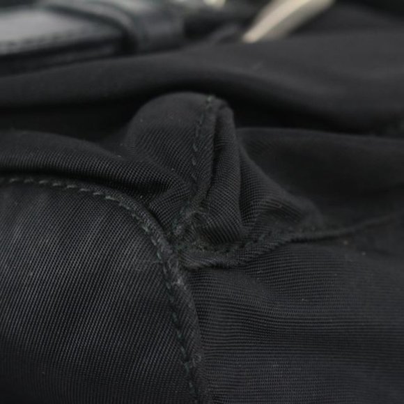Prada Black Nylon Tessuto Twin Pocket Backpack - Picture 10 of 11